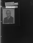 Re-photo of man -- possibly F.L. Whitehurst (deceased) (1 Negative), October 1-3, 1966 [Sleeve 1, Folder c, Box 41]